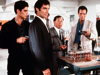 007 permission to kill scene with villans