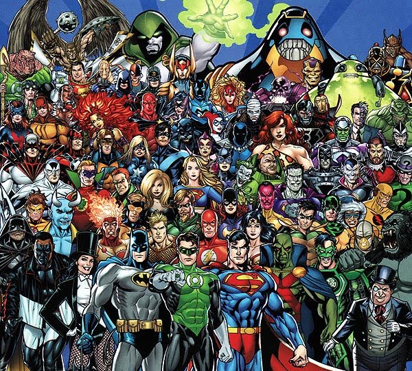 dc75family paint by George Perez without shine
