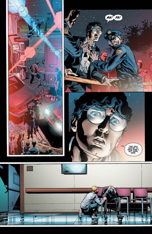 Um acidente de carro...