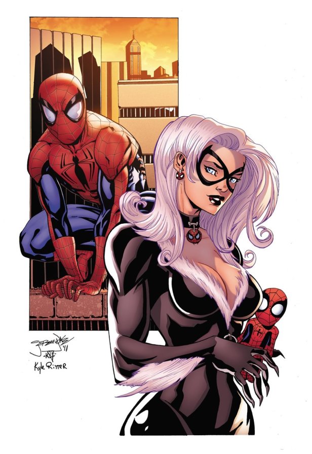 Gata Negra: vilã apaixonada.