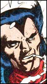 wolverine First time Logan face