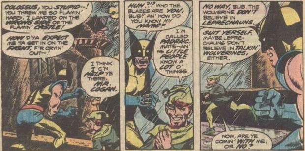 wolverine first time name logan said xmen 103