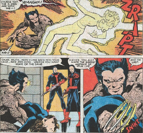 wolverine without closes UX131