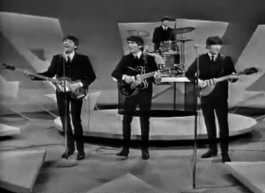 Os Beatles no Ed Sullivan: fenômeno.