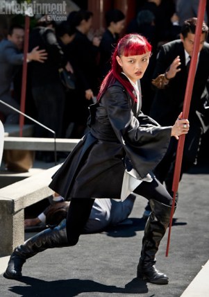 Yukio em ação: também mutante...