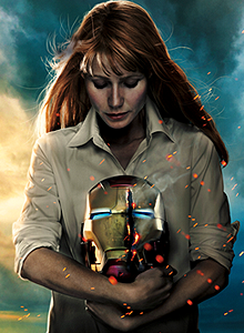 iron-man 3 poster pepper potts