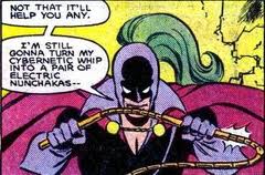 A versão Blacklash do Chicote Negro.