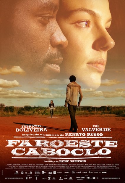 O poster oficial de Faroeste Caboclo. 