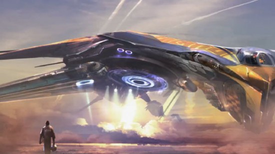 guardians concept art ship landing
