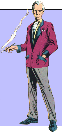 Justin Hammer nos quadrinhos: financiador de vilões.