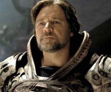 Russel Crowe: papel maior do que o esperado. 