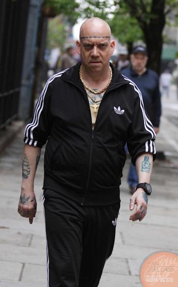 O ator Paul Giamatti nos sets do filme: Rino.