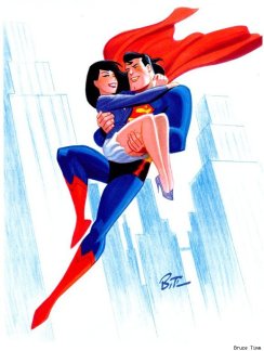 O Superman de Bruce Timm.