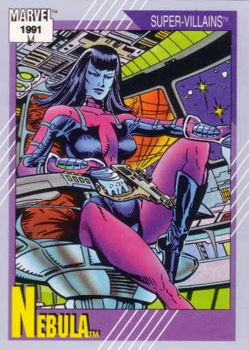 Nebula: reforçando as personagens femininas da Marvel.