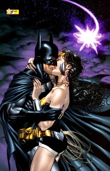 Batman e Mulher-Maravilha já tiveram um romance nos quadrinhos.