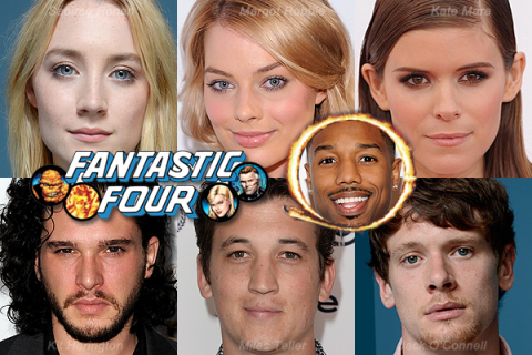 Os atores no páreo para estar em Quarteto Fantástico.