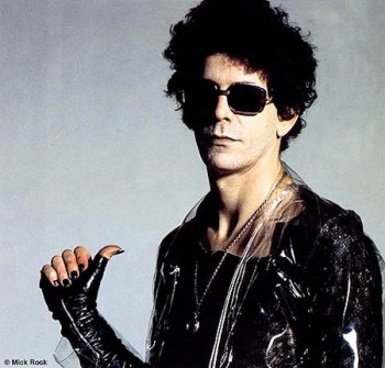 Lou Reed meio drag nos anos 1970.