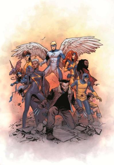 Capa de X-Men : Gold por  Olivier Coipel.