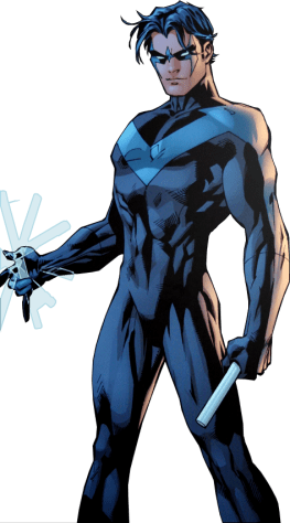 A versão azul de Asa Noturna.