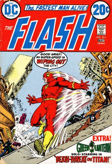 Capa de Flash. 221, por Nick Cardy.