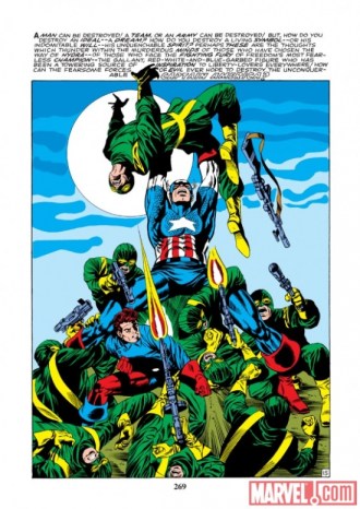 Capitão América contra a HIDRA por Jim Steranko: clássico psicodélico.