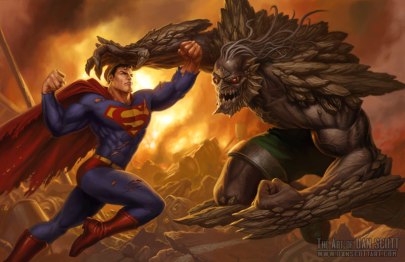 O monstro Doomsday também pode estar no filme. 