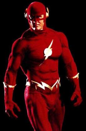 O Flash na TV por John Wesley Shipp.