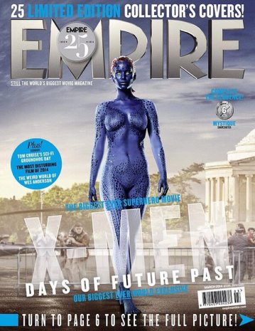 days of future past empire 25 covers mystique