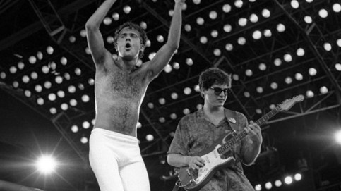 Cazuza e Frejat: parceria dourada do BRock.