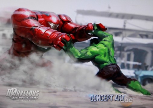 O Hulkkbuster versus o Hulk: drones?