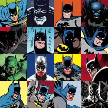 As várias faces de Batman ao longo de seus 75 anos.