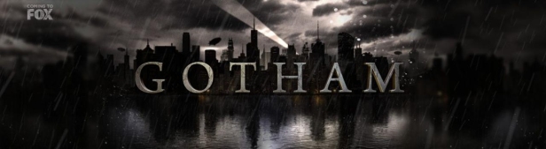 O logo de Gotham, a série de TV.
