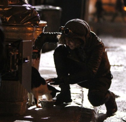 Selina Kyle criança: vislumbres de Mulher-Gato.