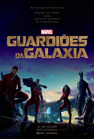 Guardiões da Galáxia: a Marvel vai ao espaço.