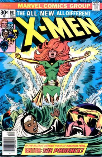 Capa de X-Men 101 coma estreia da Fênix. 