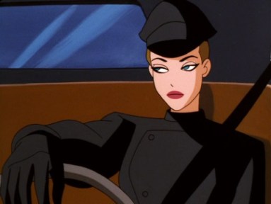 Mercy Graves em sua versão cartoon.