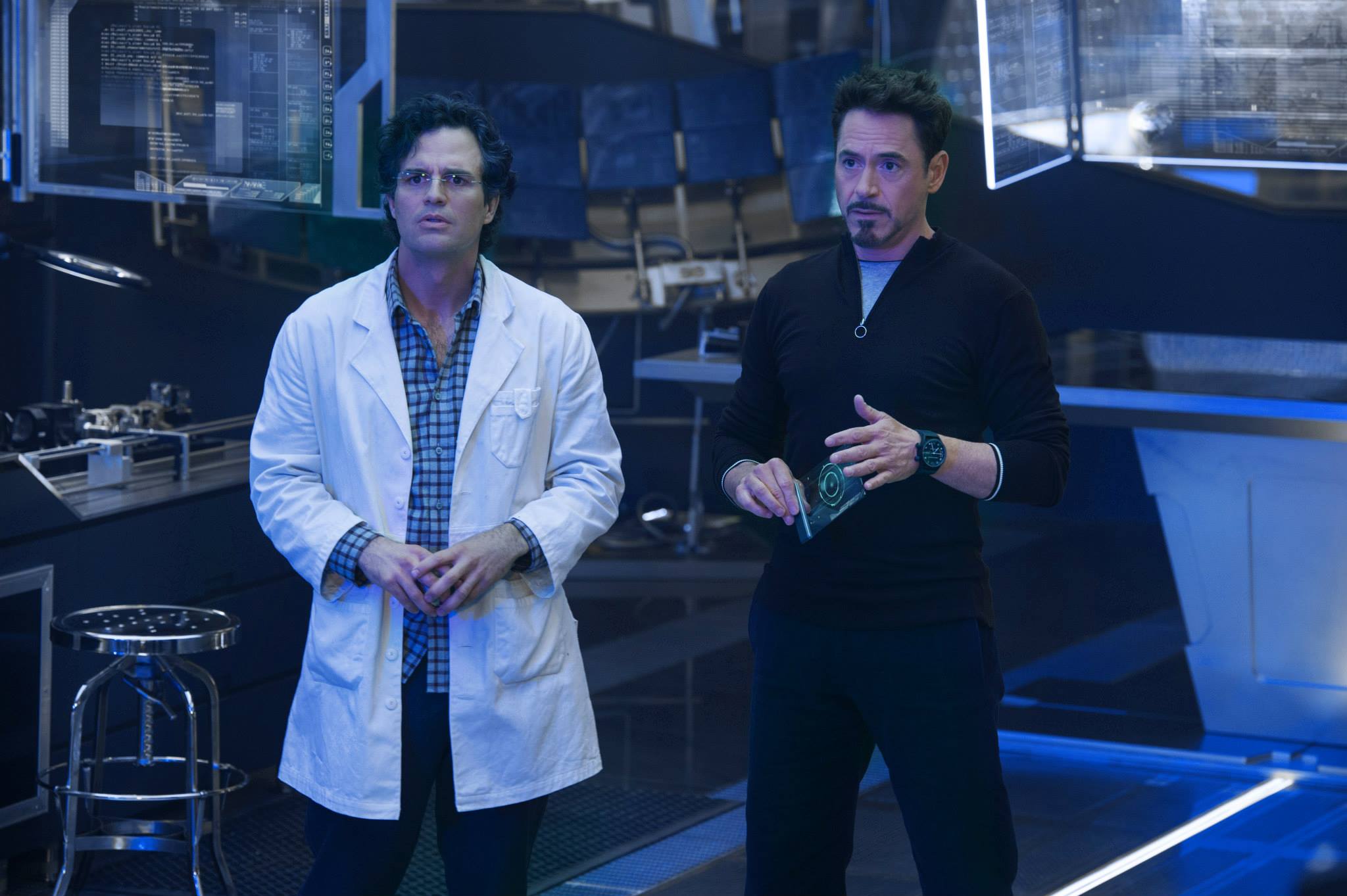 ageofultron official science bros stark and banner