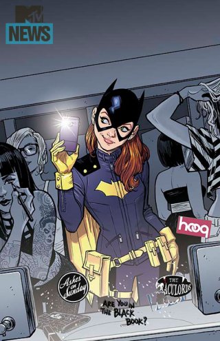 O novo visual da Batgirl: mais hipster.
