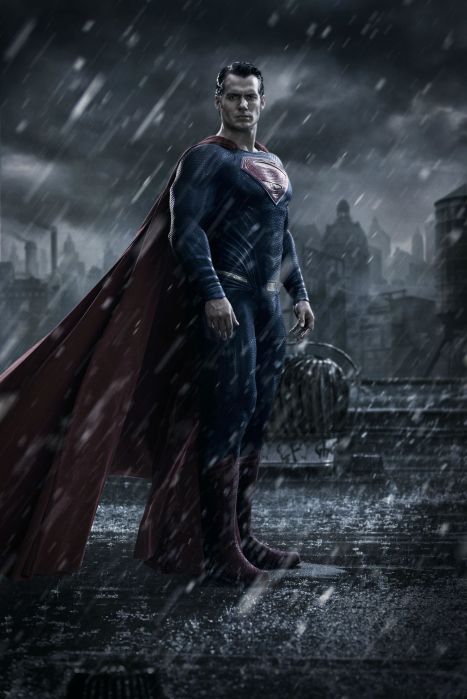 Primeira imagem do Superman para o novo filme. 