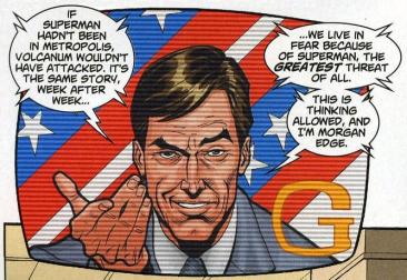 Morgan Edge nos quadrinhos.