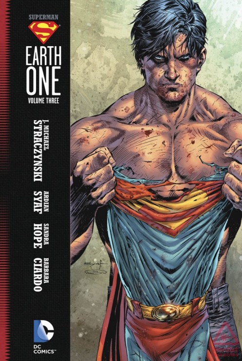 A capa do volume 3 de Earth One. 