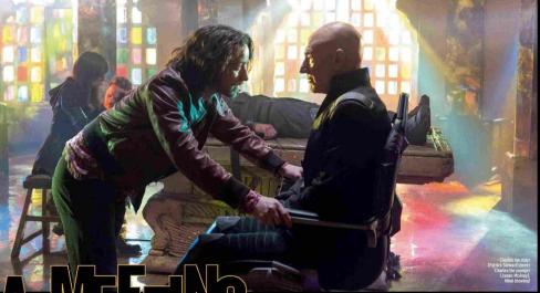 As duas versões de Xavier em Dias de um Futuro Esquecido. 