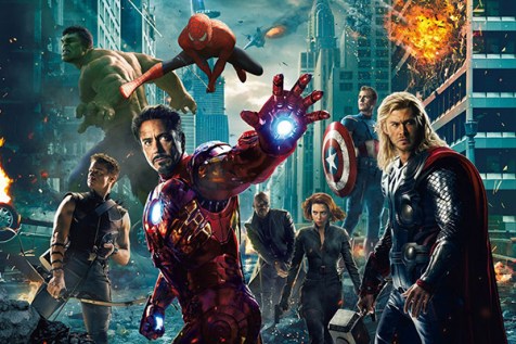 Os Vingadores e o Homem-Aranha em montagem de fãs.