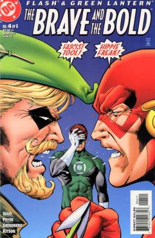 A minissérie The Brave and the Bold trouxe o Arqueiro Verde e o Flash... e o Lanterna Verde!