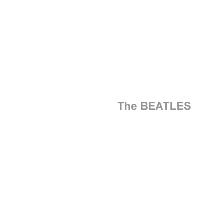 beatles The_Beatles white album cover