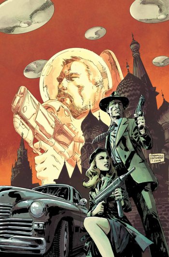 Capa de Gabriel Hardman para Operation SIN 01. 