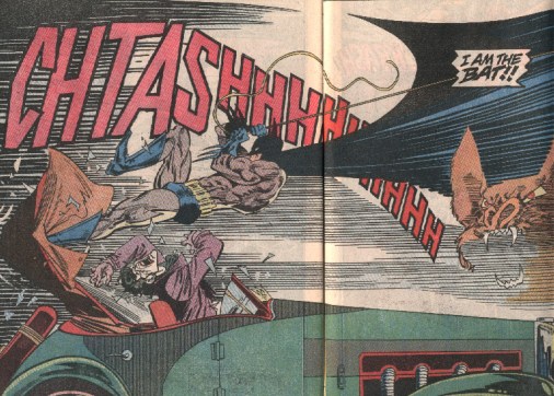 Poderoso painel de Breyfoglem em Detective Comics 617.