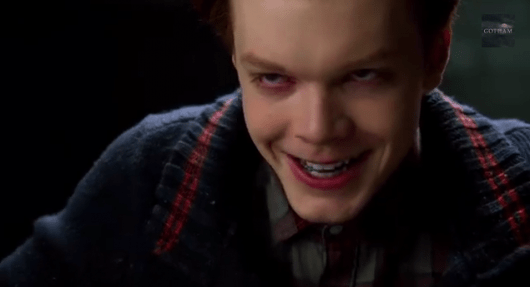 Cameron Monaghan como o Jerome do vídeo: Coringa?