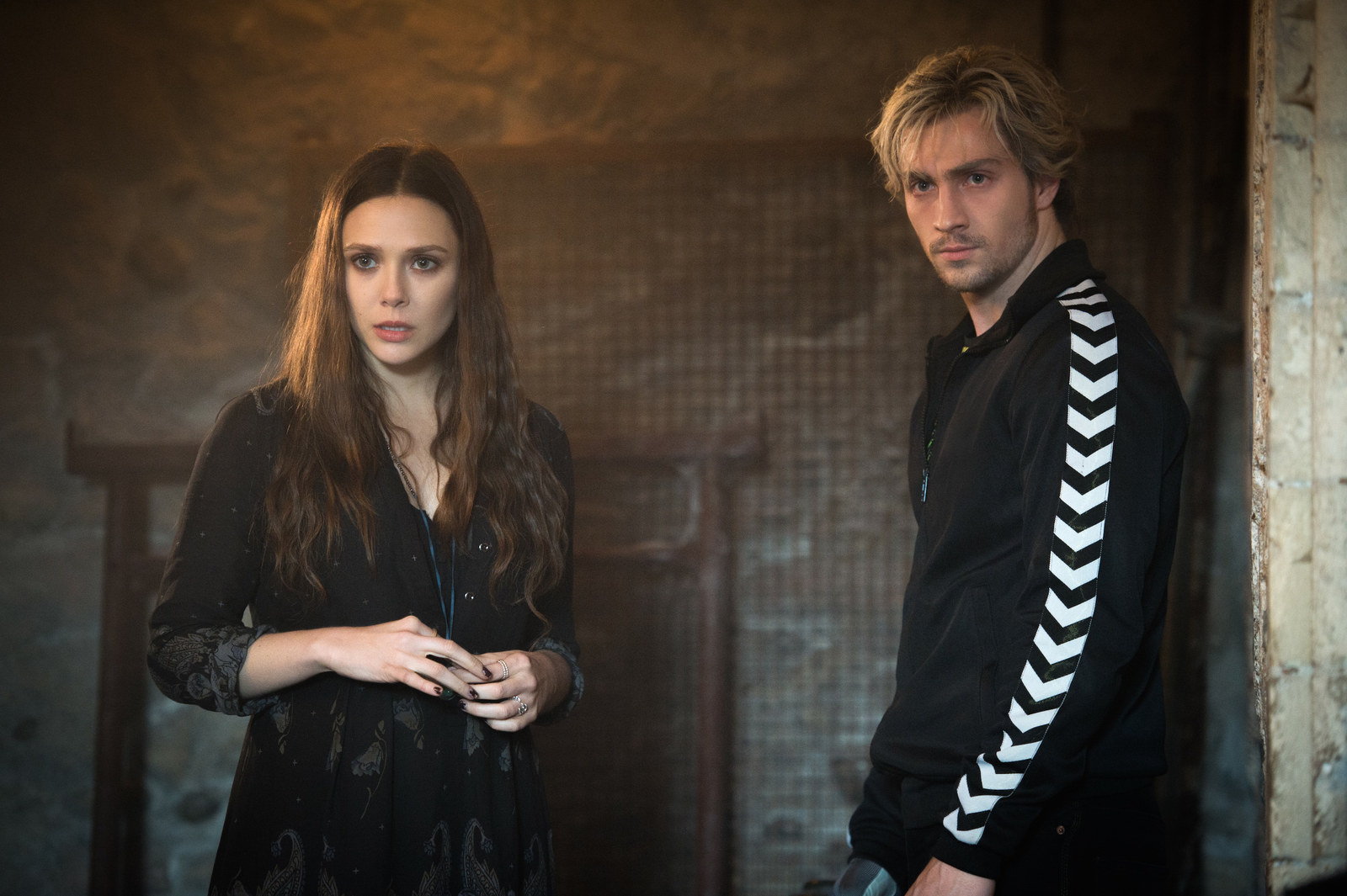 ageofultron official wanda and pietro in black