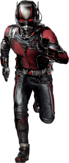Homem-Formiga serve de alívio cômico.